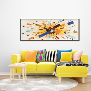 Color Explosion abstract painting