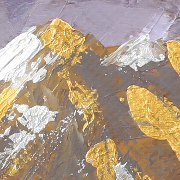 Abstract Mountains Painting - Image 4