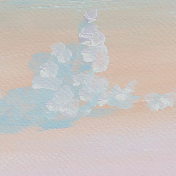 Turqoise Hills Abstract Painting - Image 4