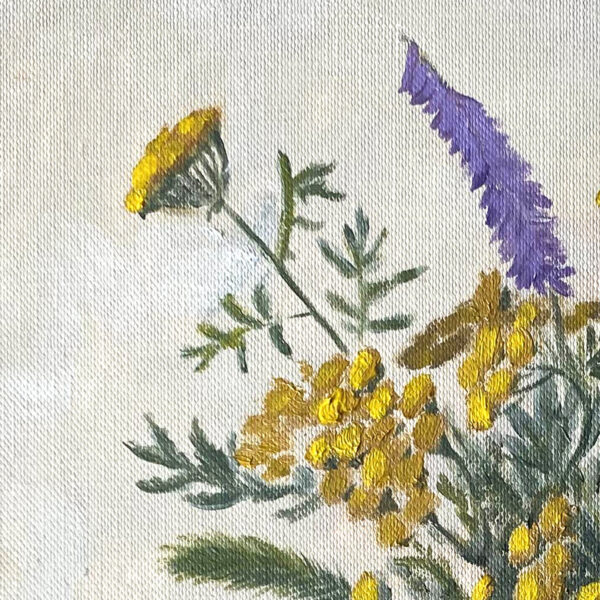 Tansy oil painting by Tatyana Bondareva