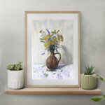 Tansy oil painting by Tatyana Bondareva