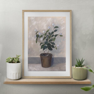 Arabian Jasmin oil painting by Tatyana Bondareva
