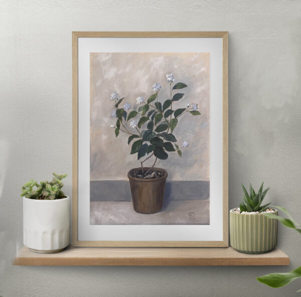 Arabian Jasmin oil painting by Tatyana Bondareva