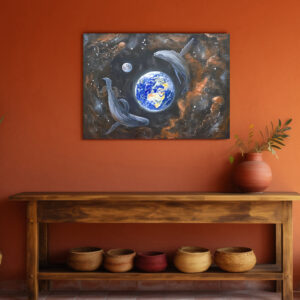 Infinity of Life oil painting